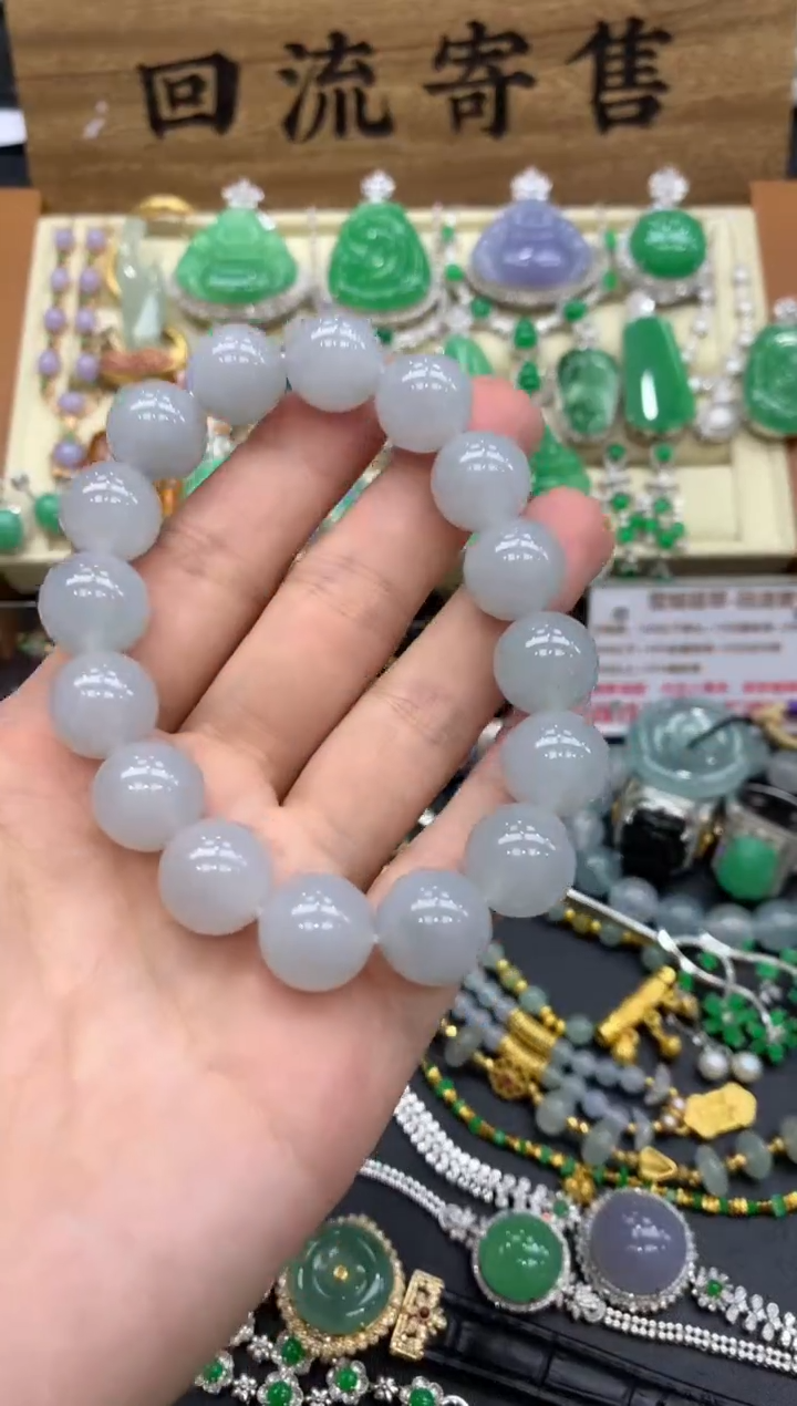 【闪购商品】翡翠手串未镶嵌457-中国好珍宝