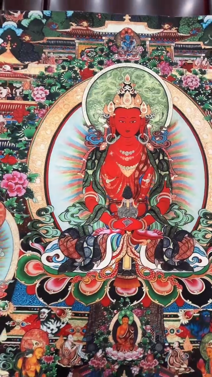 卷轴画唐卡16008