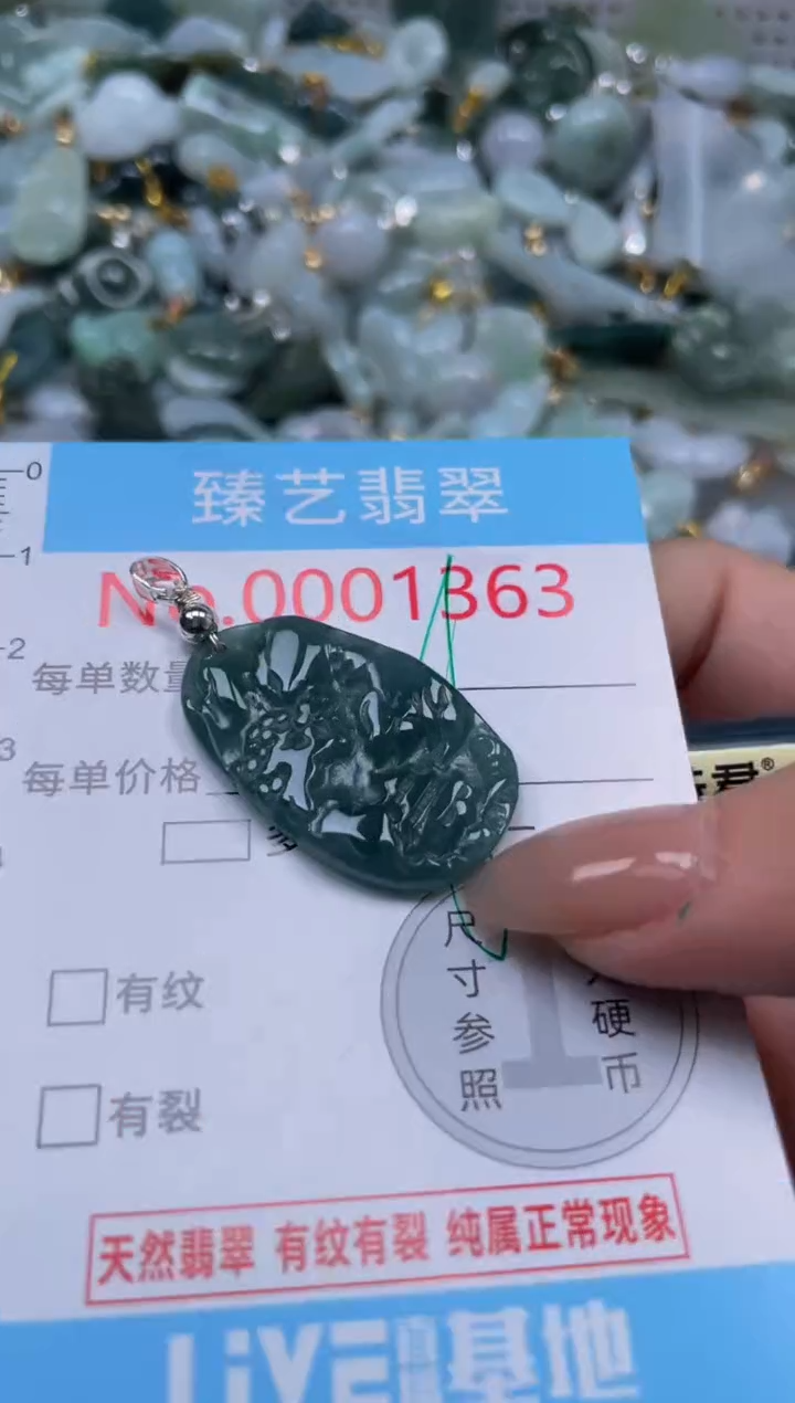 颈饰未镶嵌翡翠1363