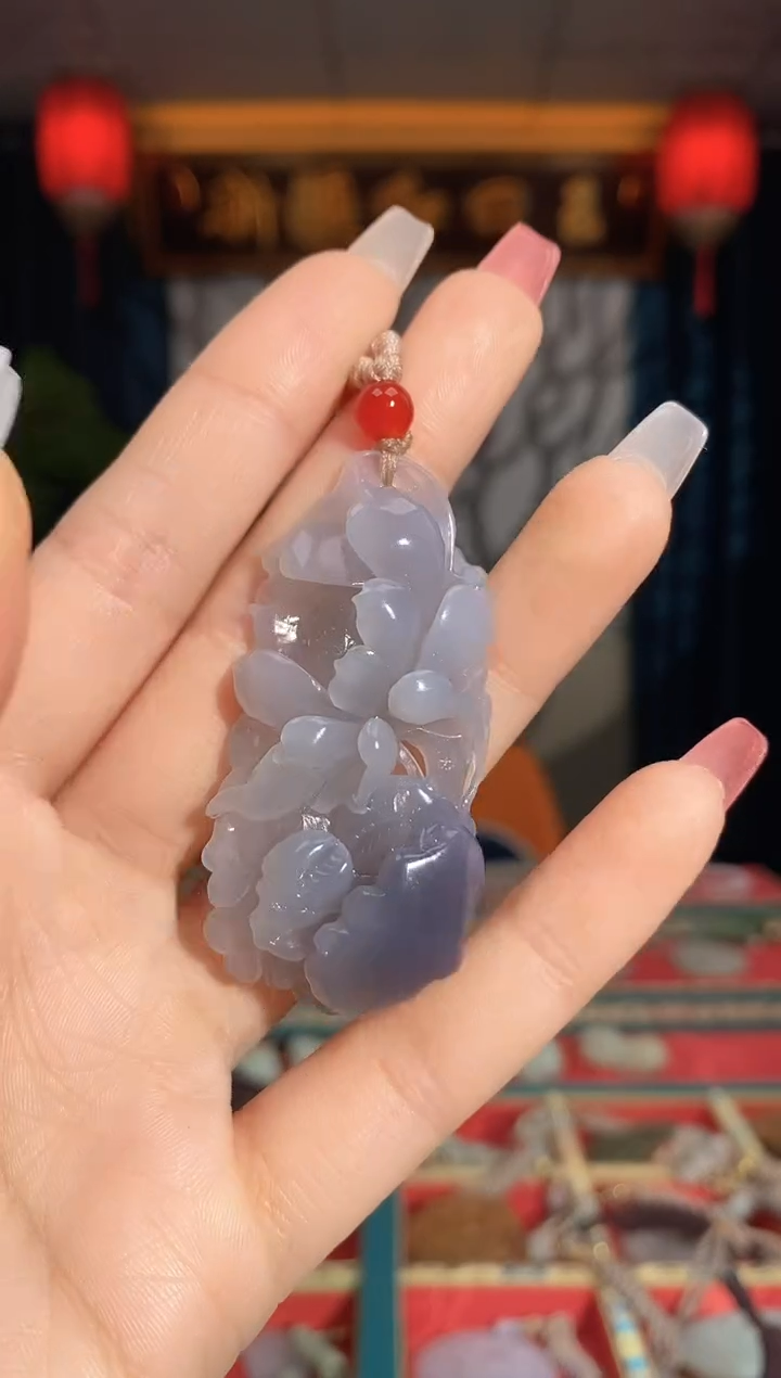 【闪购商品】和田玉颈饰未镶嵌花花