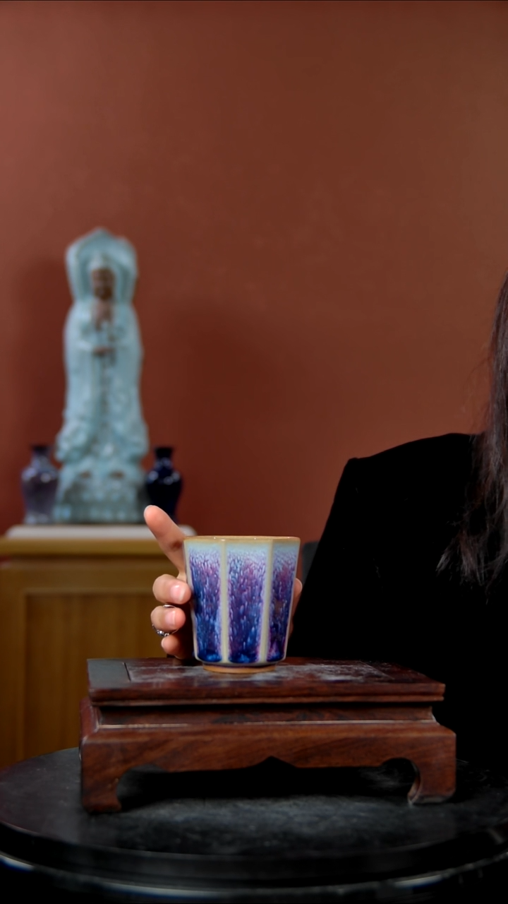 摆件大宋官窑 将军杯