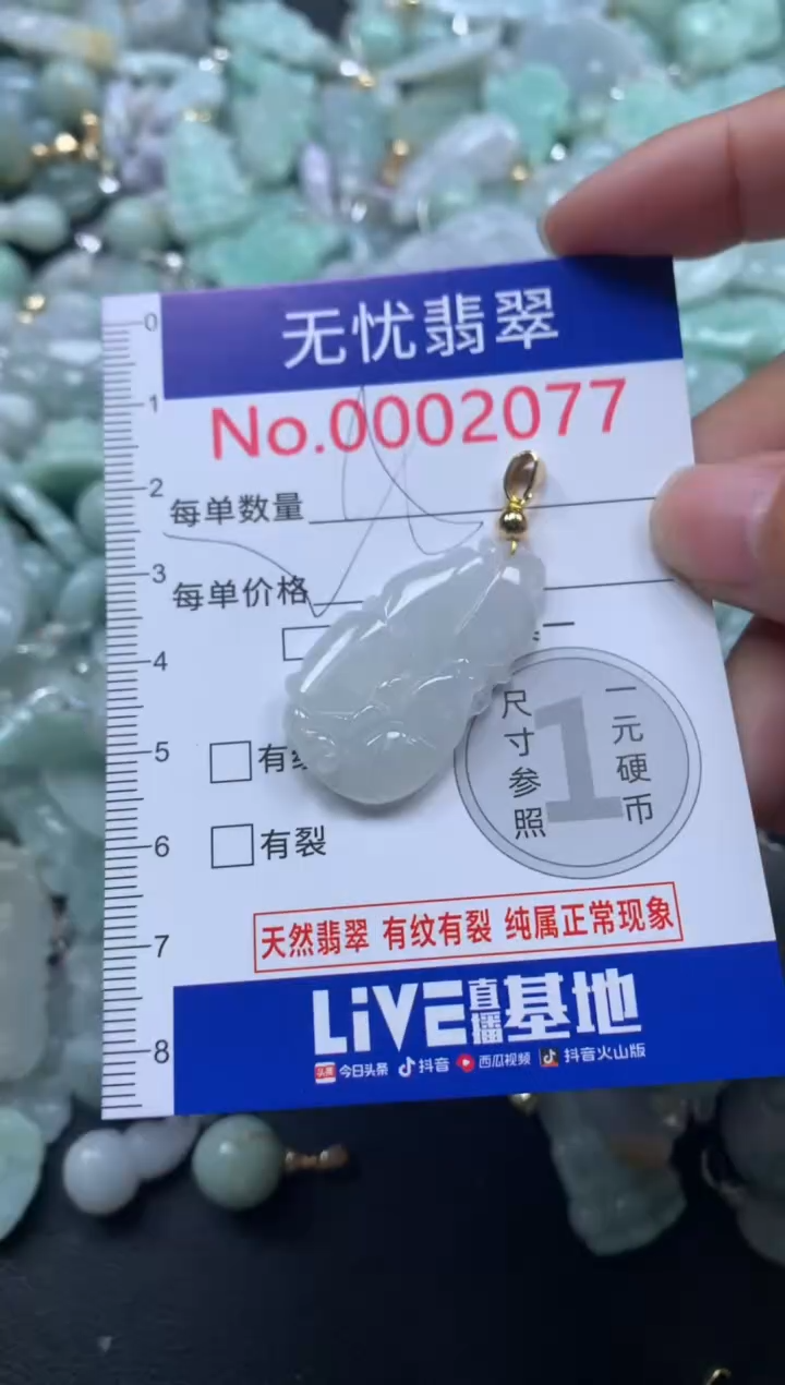 颈饰未镶嵌翡翠2077