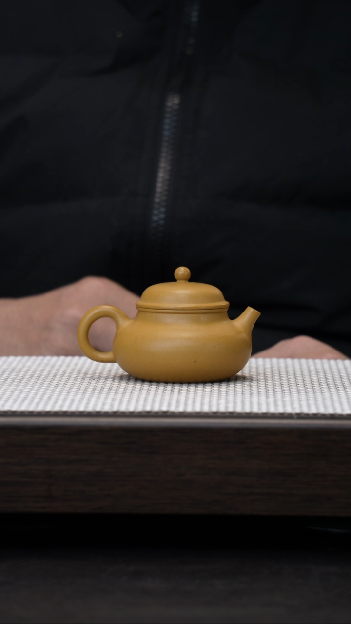 【闪购商品】紫砂茶壶原矿紫砂壶黄金段容天110cc