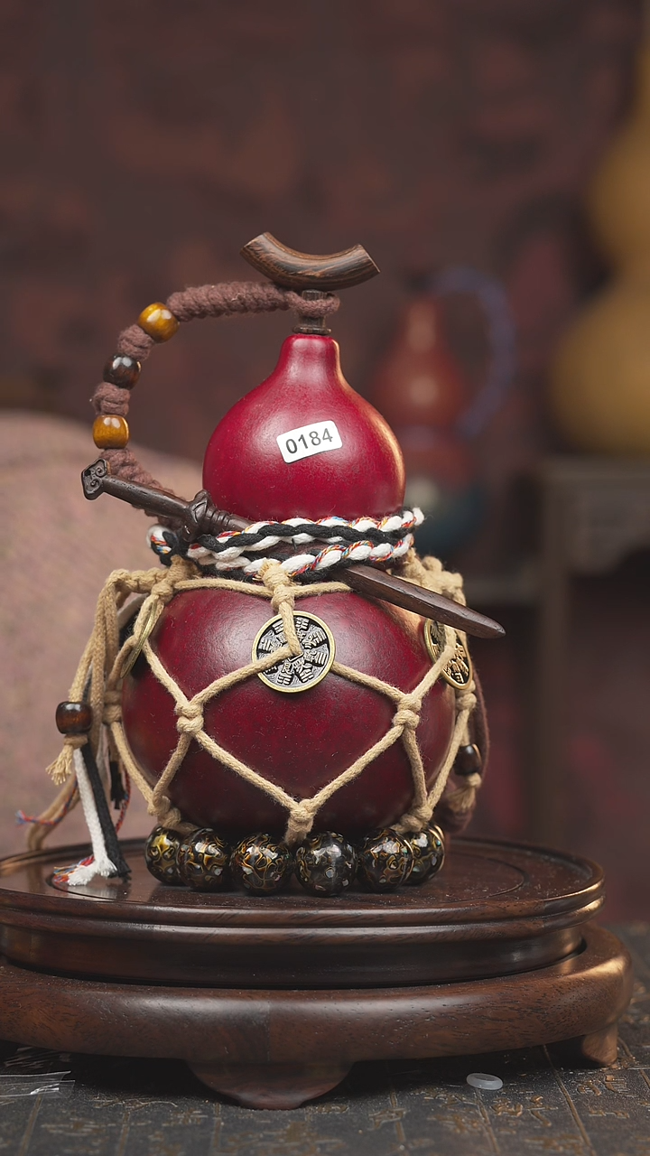 【闪购商品】184号大漆酒葫芦一物一图