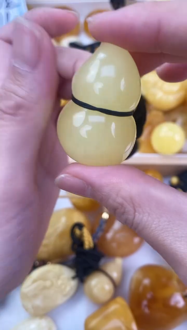 裸石琥珀未镶嵌天然琥珀蜜蜡