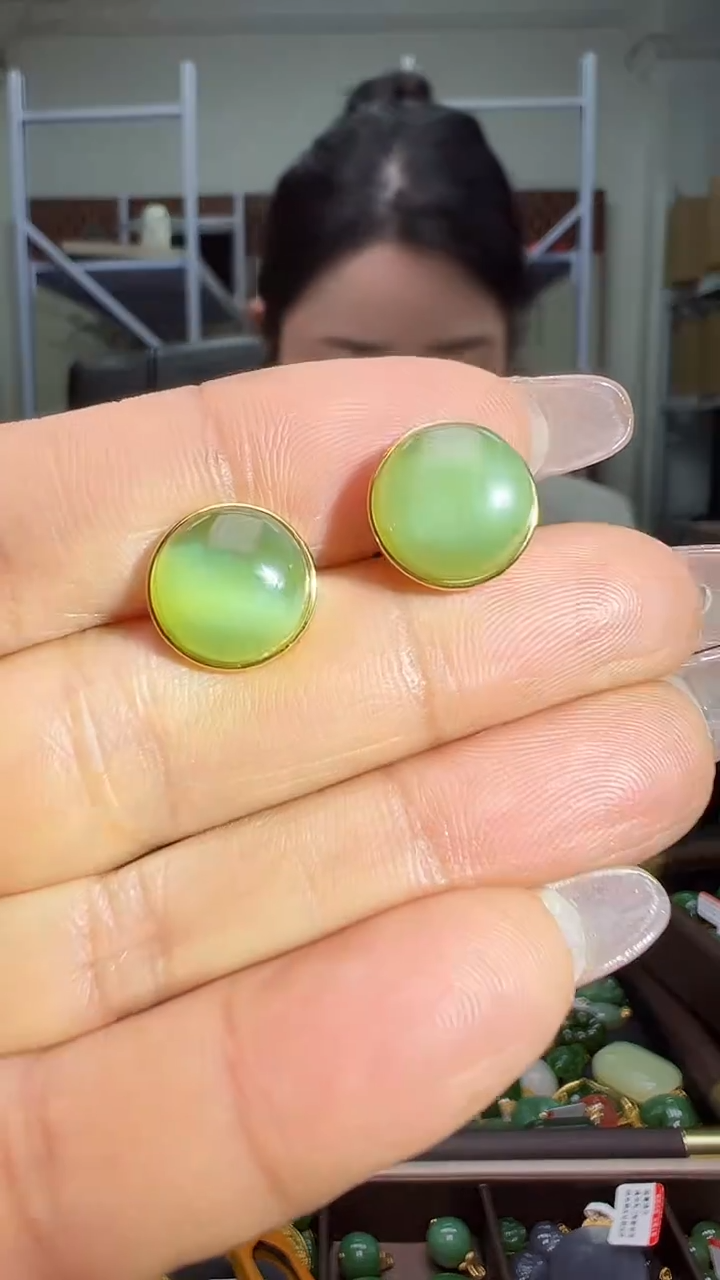 颈饰银S925镶嵌和田玉（多样性发货.发其一)12.27.103