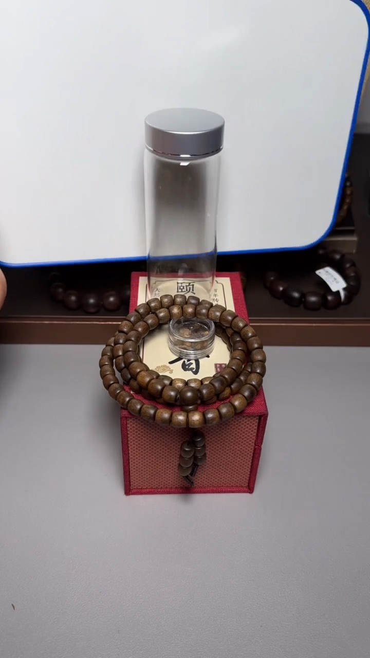 【闪购商品】沉香手串富森红土0.9多圈桶珠