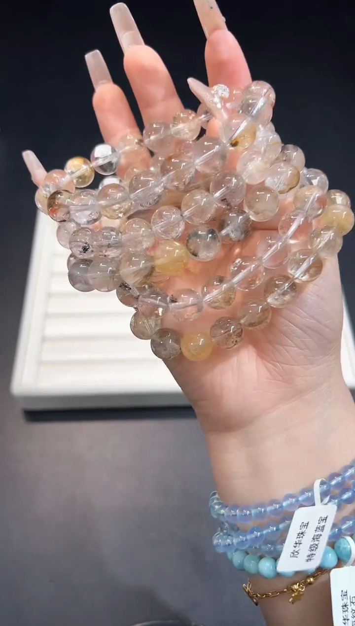 手串未镶嵌水晶19a多样性发其一/1条默认微瑕