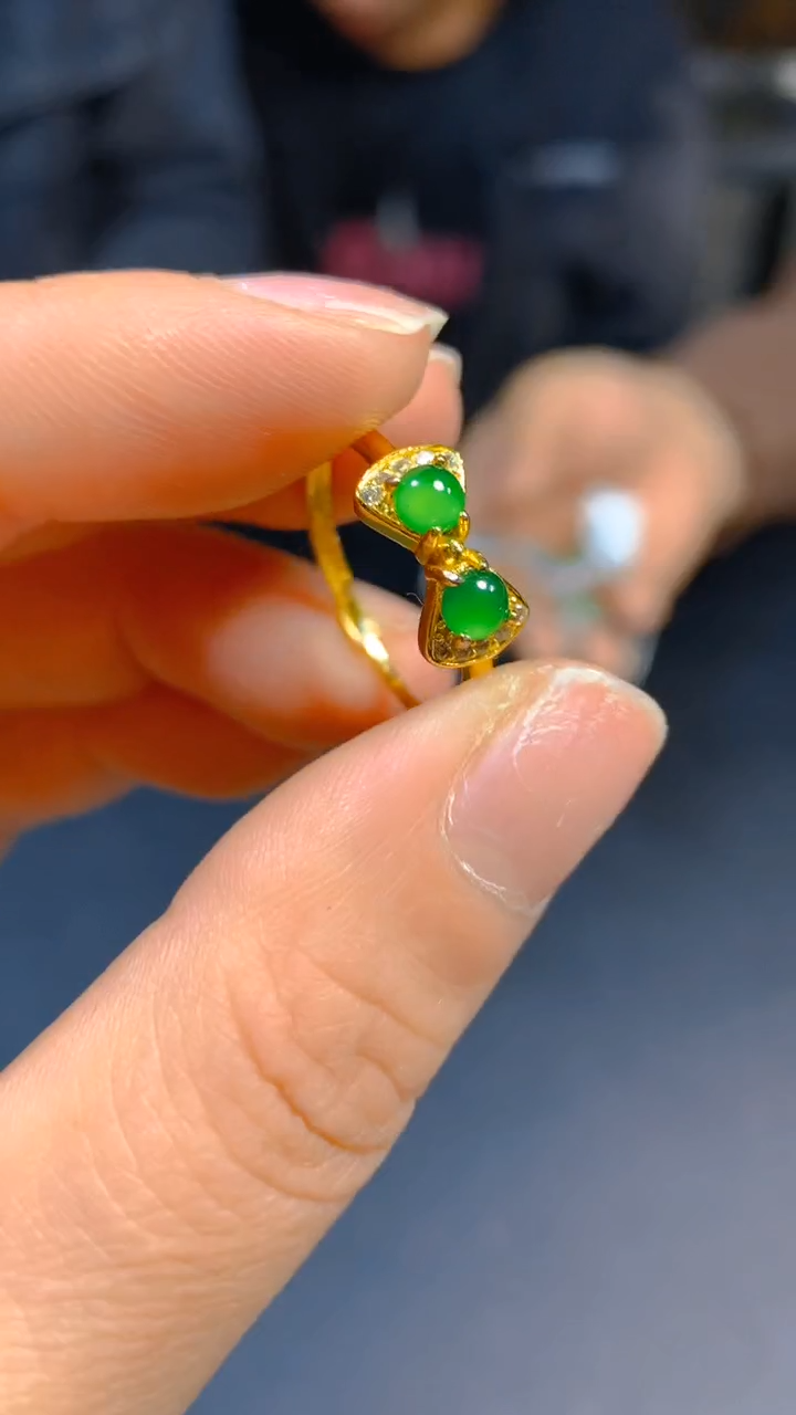 【闪购商品】翡翠戒指未镶嵌0095537371多样性发一