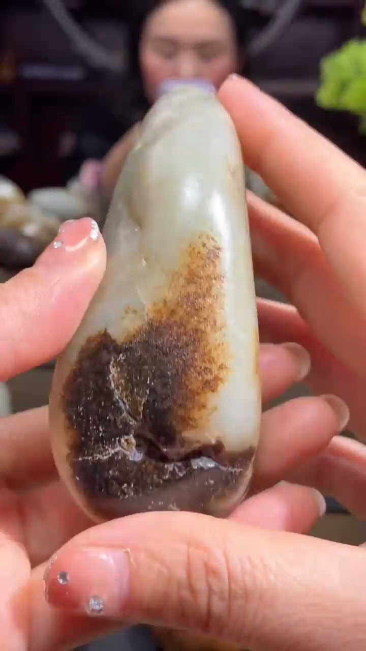 和田玉未镶嵌挂件和田玉吊坠挂件精美