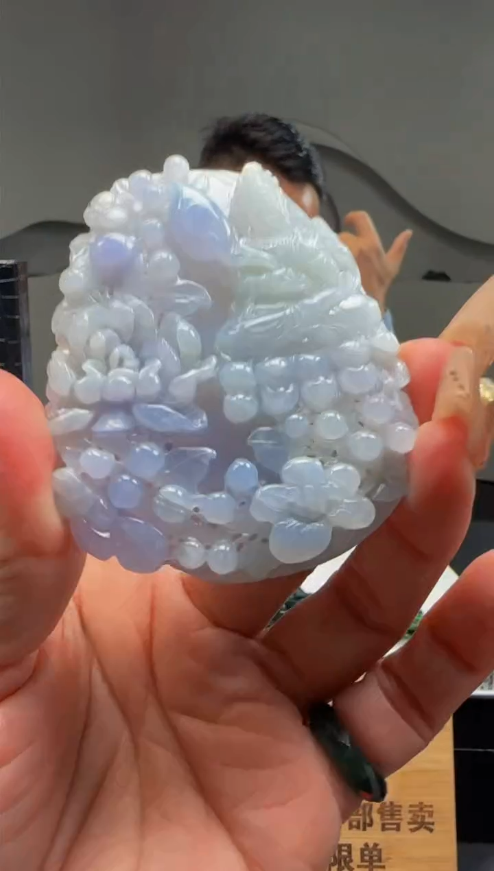 【闪购商品】定制翡翠未镶嵌Q02685翡翠毛货