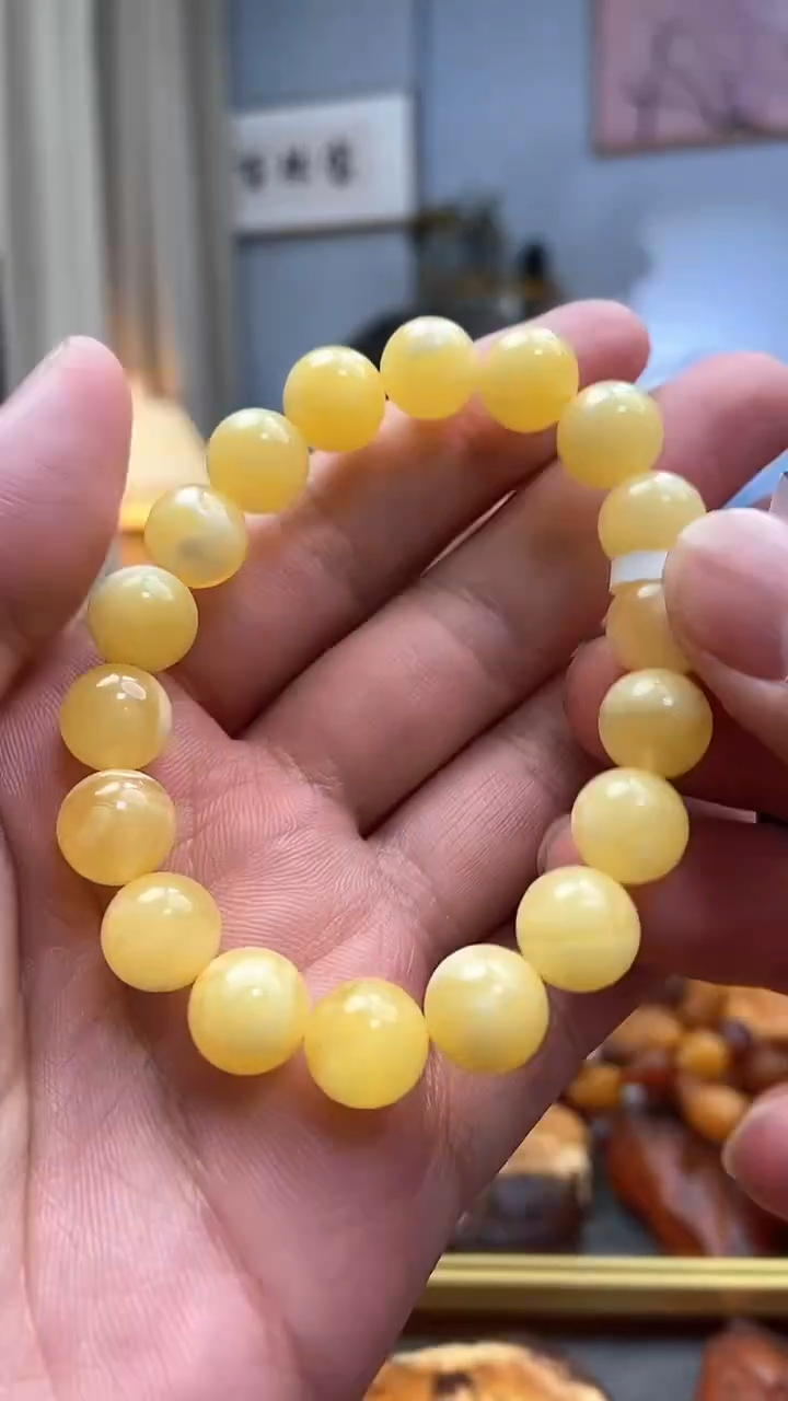 【闪购商品】蜜蜡手串未镶嵌手串