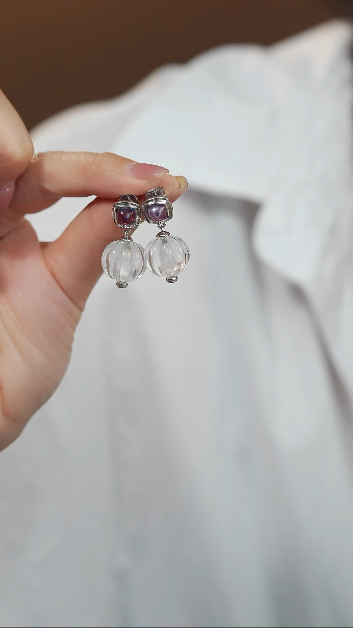 【闪购商品】水晶耳饰未镶嵌@YMG05021524@