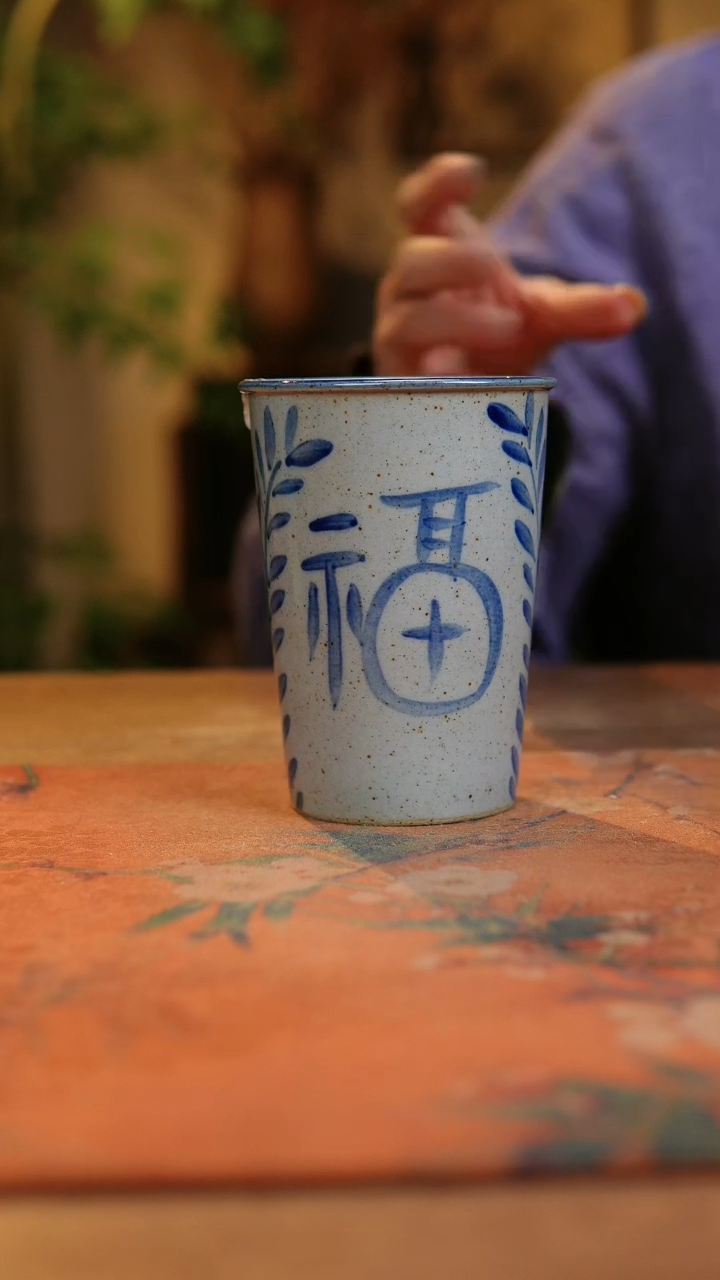 【闪购商品】瓷片1351景德镇手工手绘釉下彩高温瓷