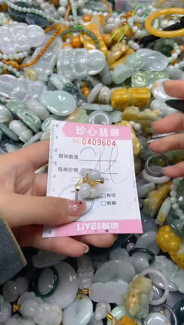 颈饰未镶嵌翡翠闪购0409604