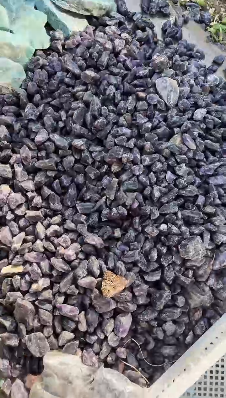 【闪购商品】摆件未镶嵌水晶紫水晶碎石 500g