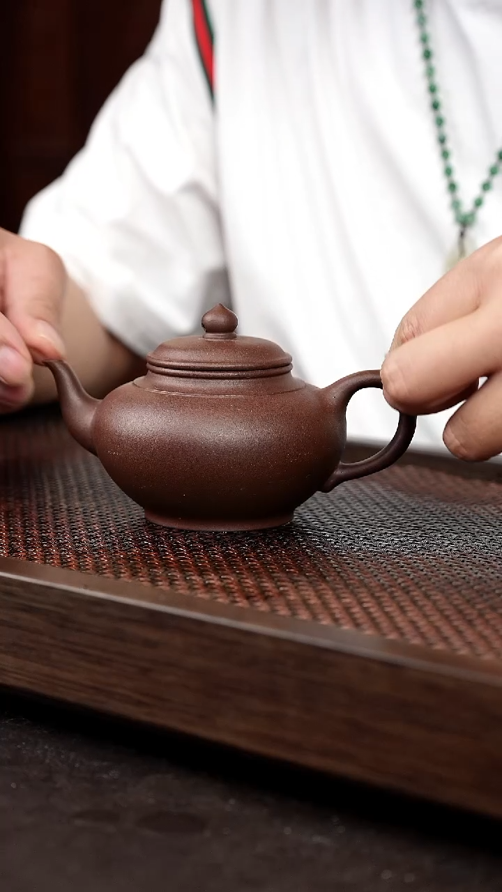 茶壶紫砂紫泥笑樱