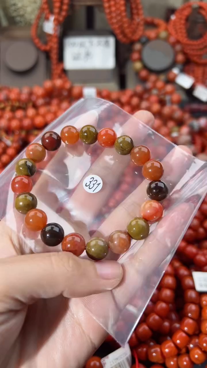 【闪购商品】南红玛瑙手串未镶嵌10