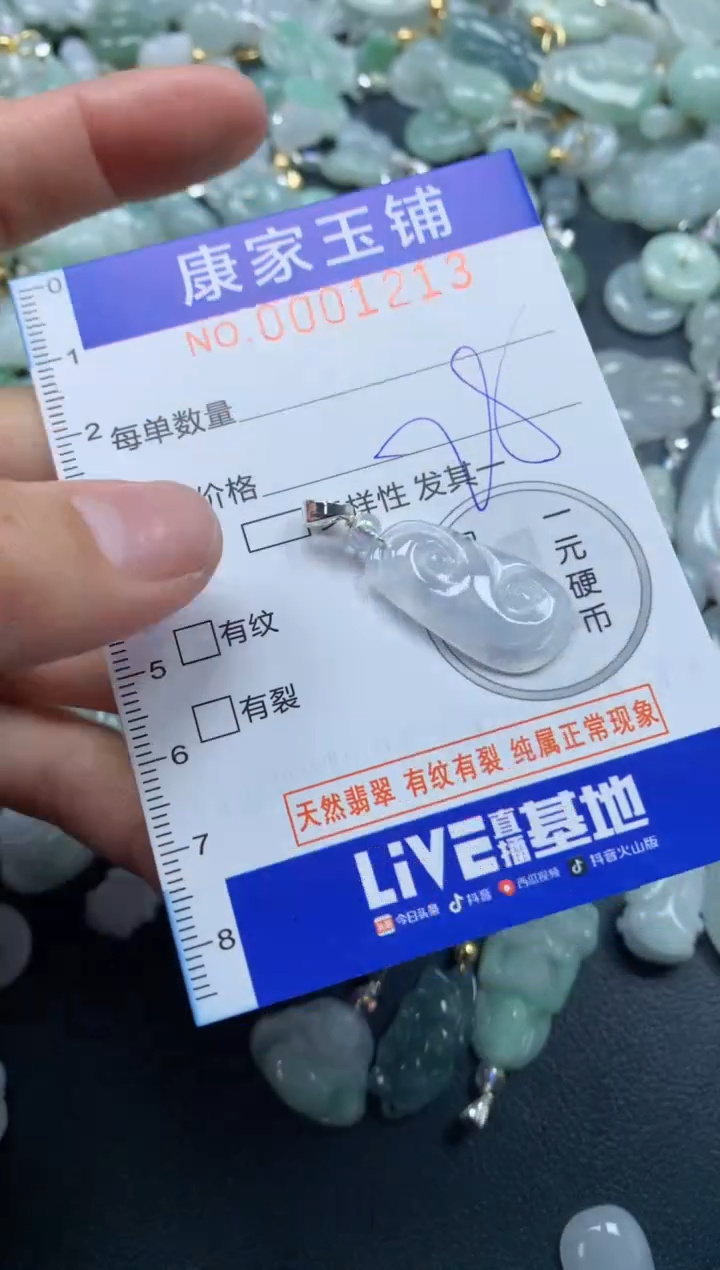 颈饰未镶嵌翡翠1213
