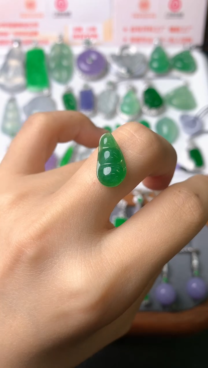 【闪购商品】定制翡翠未镶嵌裸石（镶嵌定制）