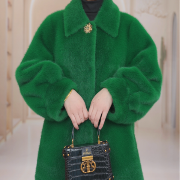 [送运费险]MM6028-新款雪兰貂新中长款立领高端外套女秋冬款-琳琳