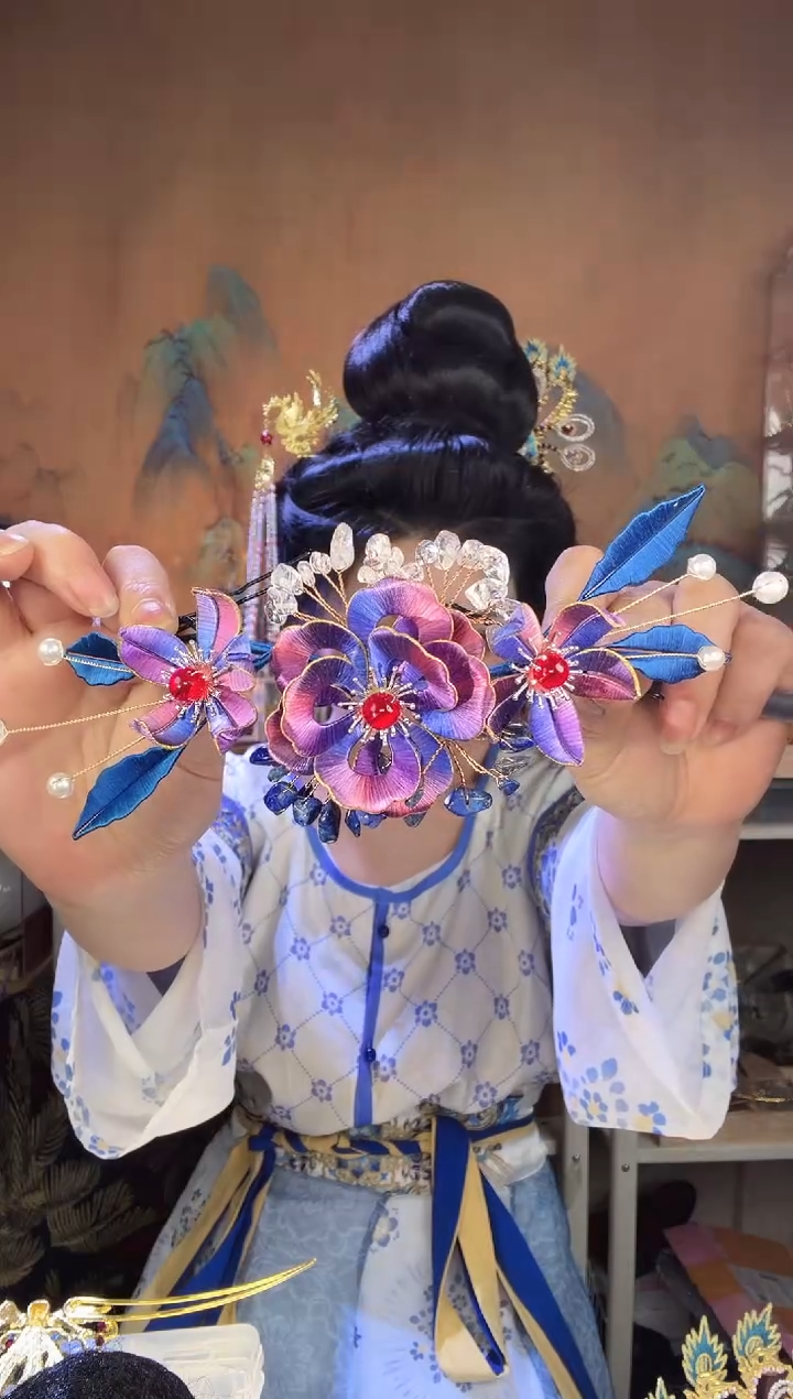 非金属醋酸缠花一个201