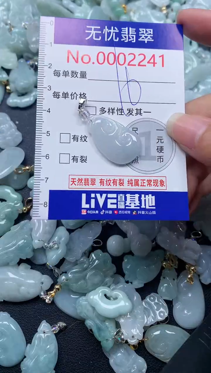 颈饰未镶嵌翡翠2241