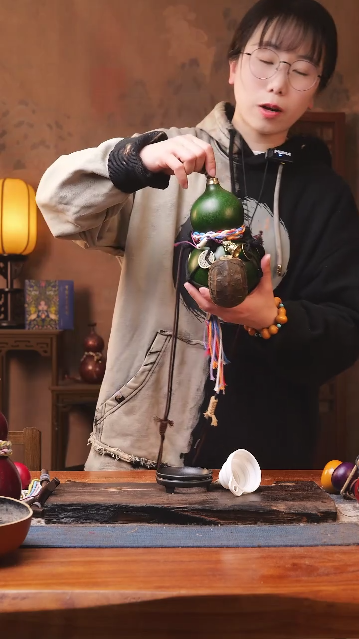 【闪购商品】199号精品大漆葫芦防腐防渗装水茶酒