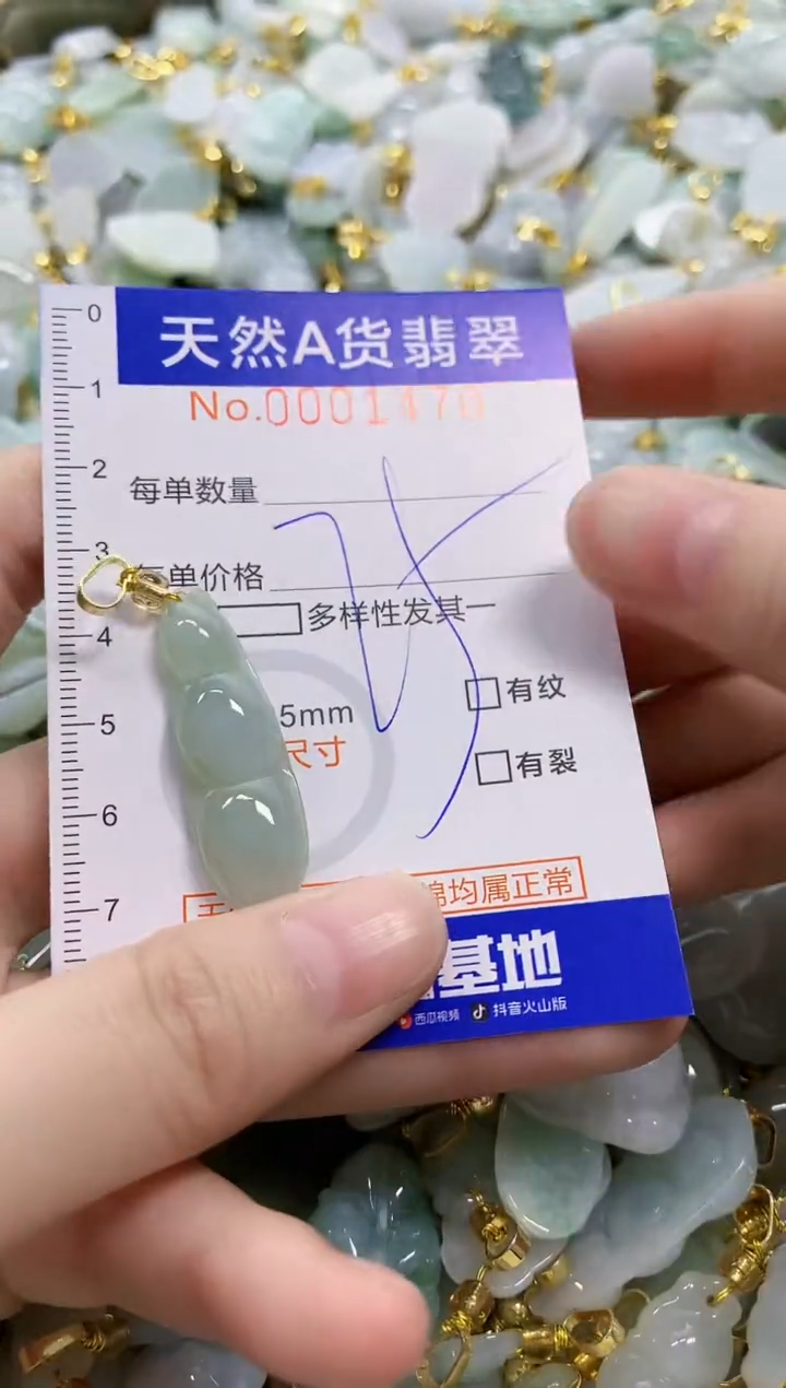 颈饰未镶嵌翡翠天然A货翡翠