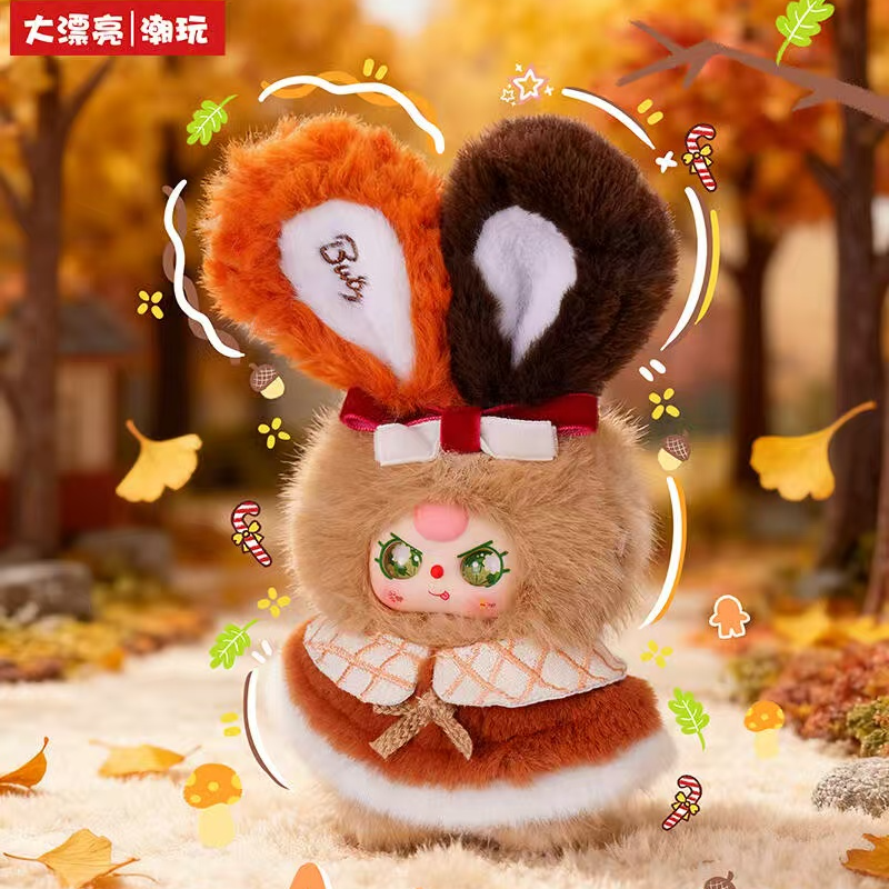 娃三岁冬日系列毛绒盲盒