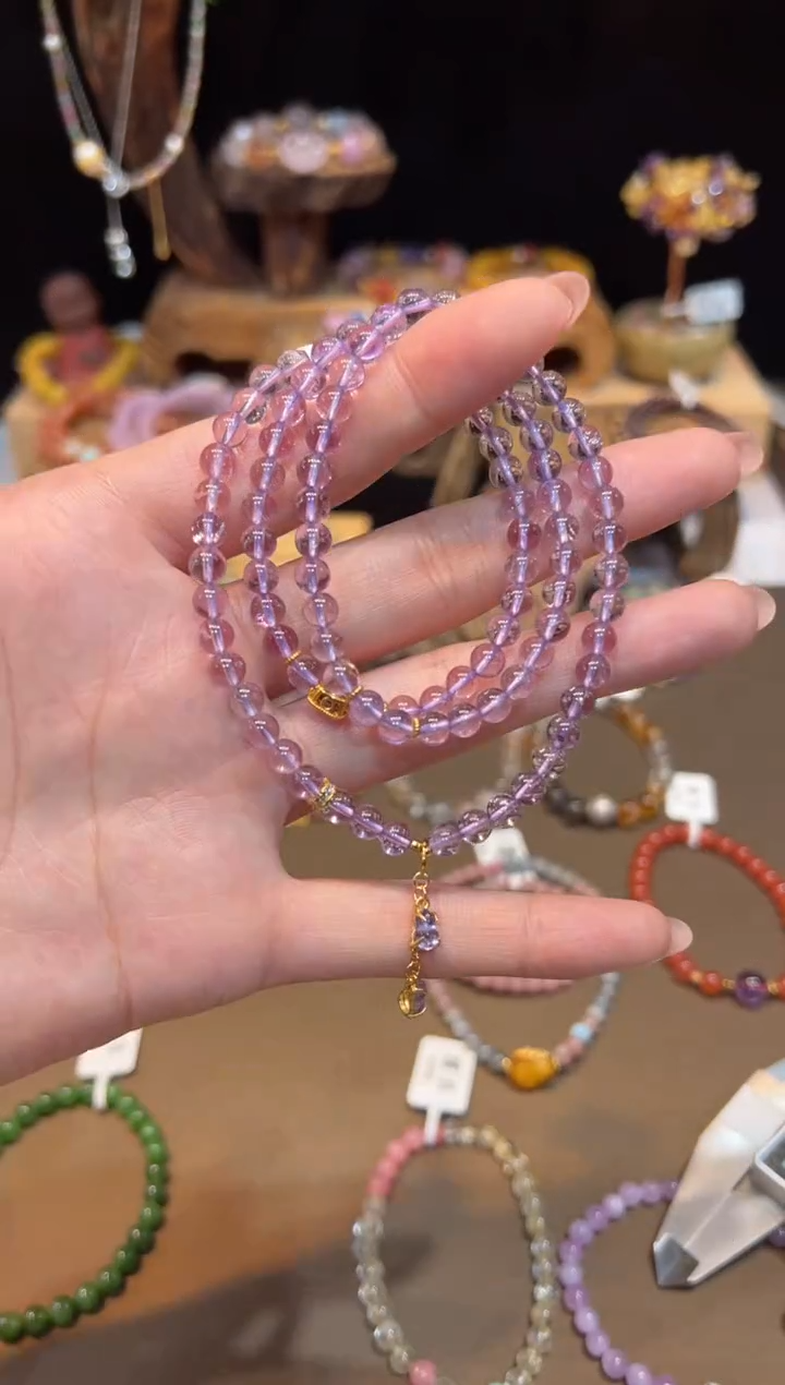 水晶手链未镶嵌手饰@@F5224