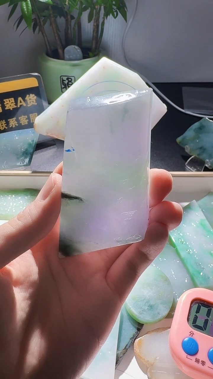 未镶嵌定制翡翠H***6翡翠