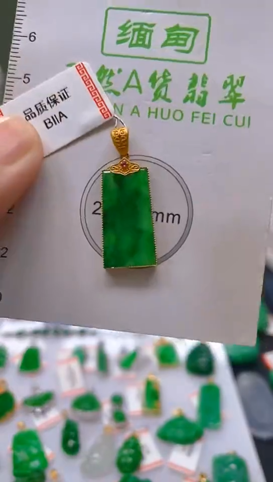 【闪购商品】翡翠颈饰18K金镶嵌新号开播，全场乱卖