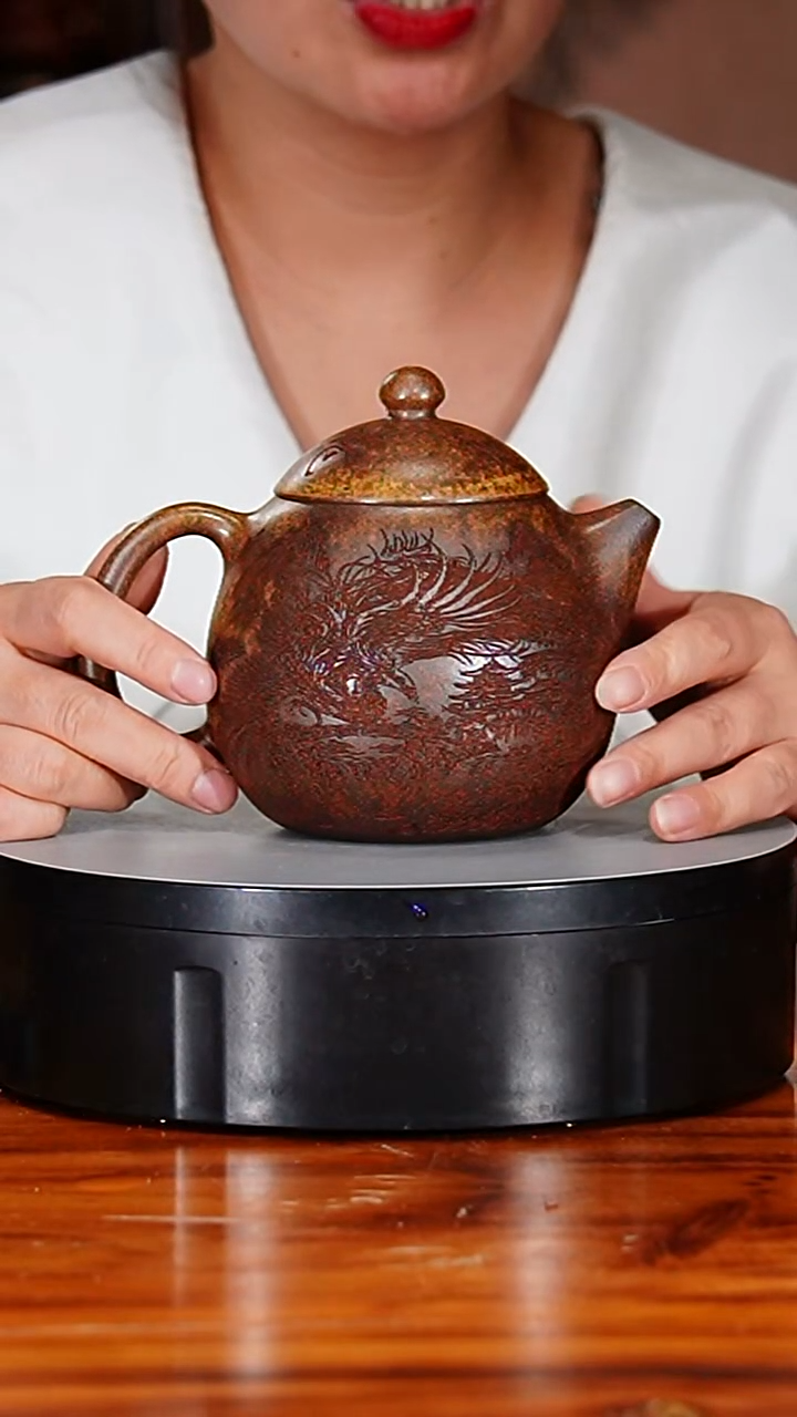 宜兴原矿紫砂壶茶壶500C