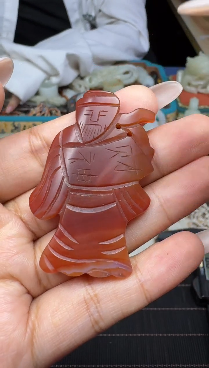 和田玉未镶嵌颈饰1