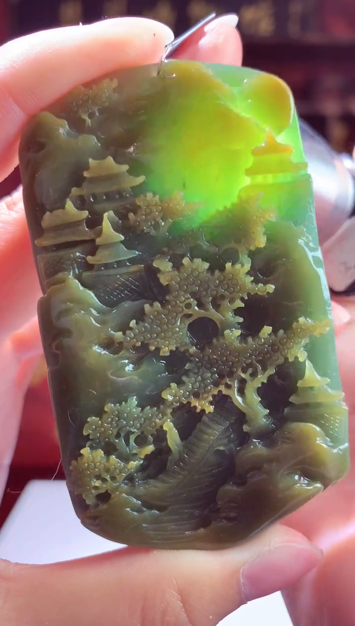 【闪购商品】定制翡翠未镶嵌天然A货翡翠（拍一发一）