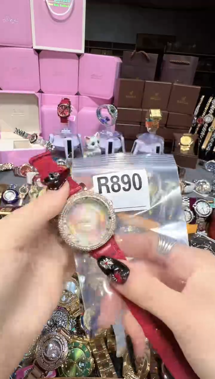 石英机芯不锈钢不锈钢直播定闪专用