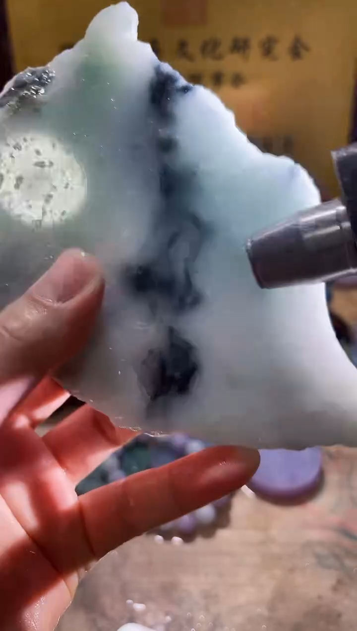 未镶嵌挂件翡翠A货常星7727