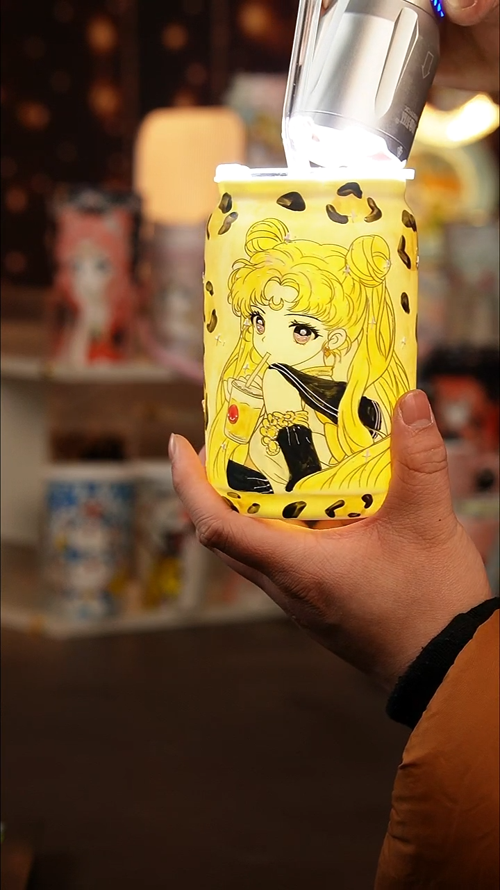 （玉泥）景德镇手工手绘文创陶瓷杯