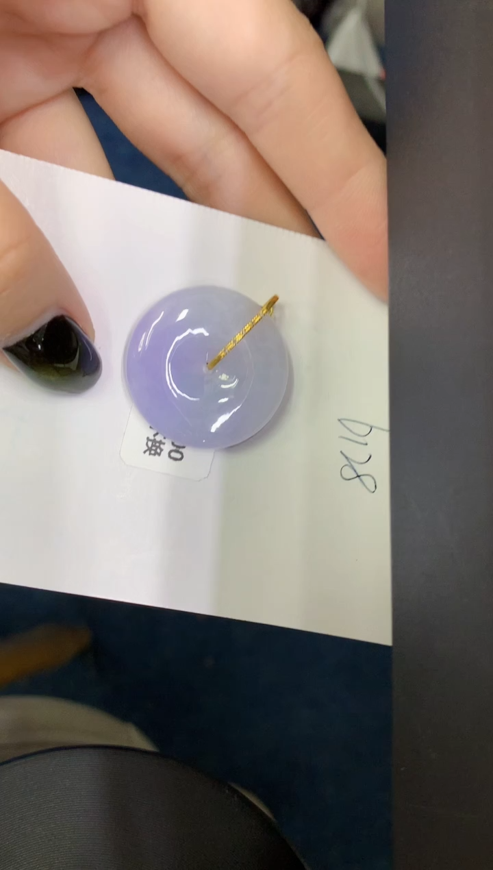 【闪购商品】翡翠颈饰18K金镶嵌000000000