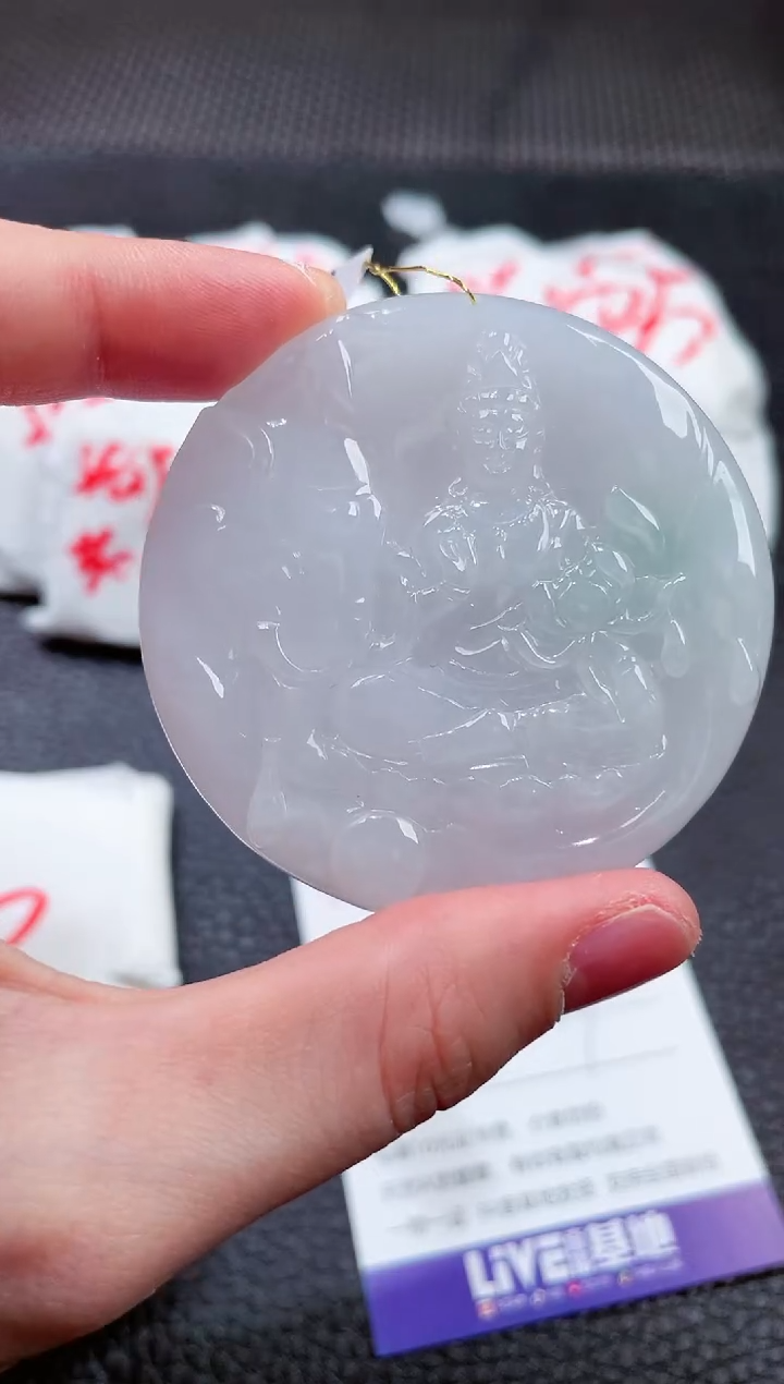 【闪购商品】翡翠未镶嵌颈饰00002901普贤