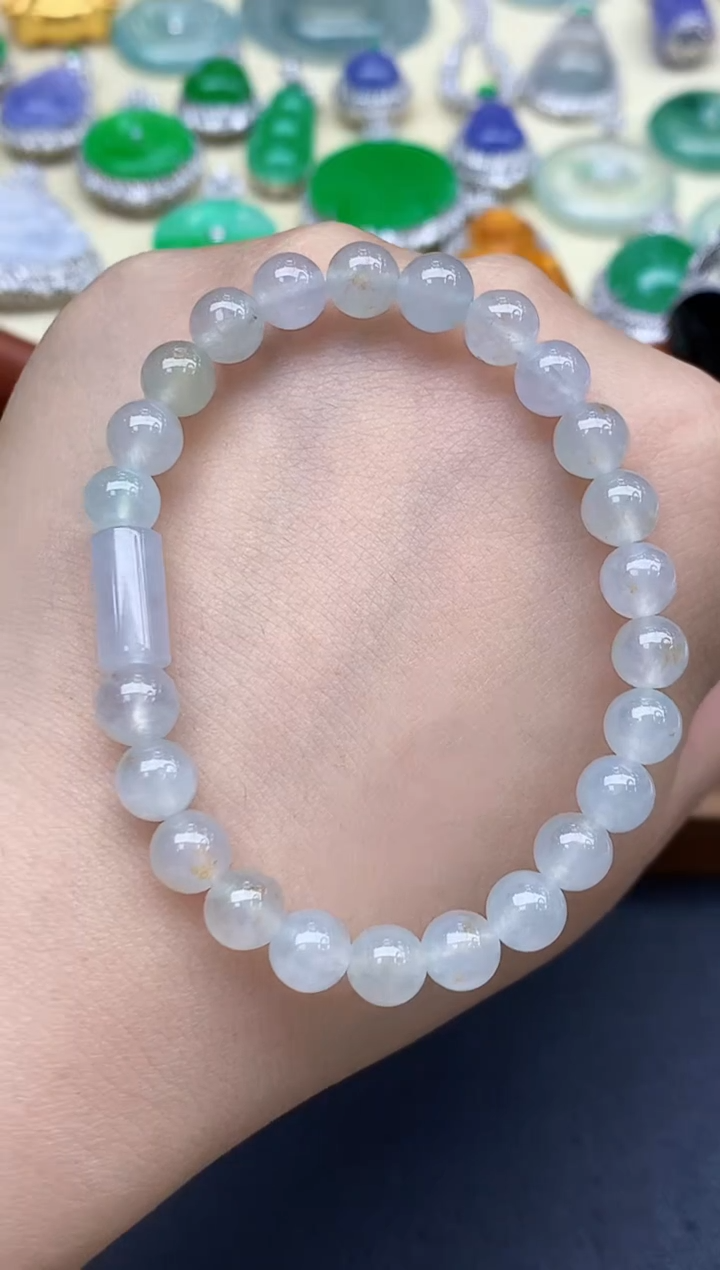 颈饰未镶嵌翡翠373-中国好珍宝