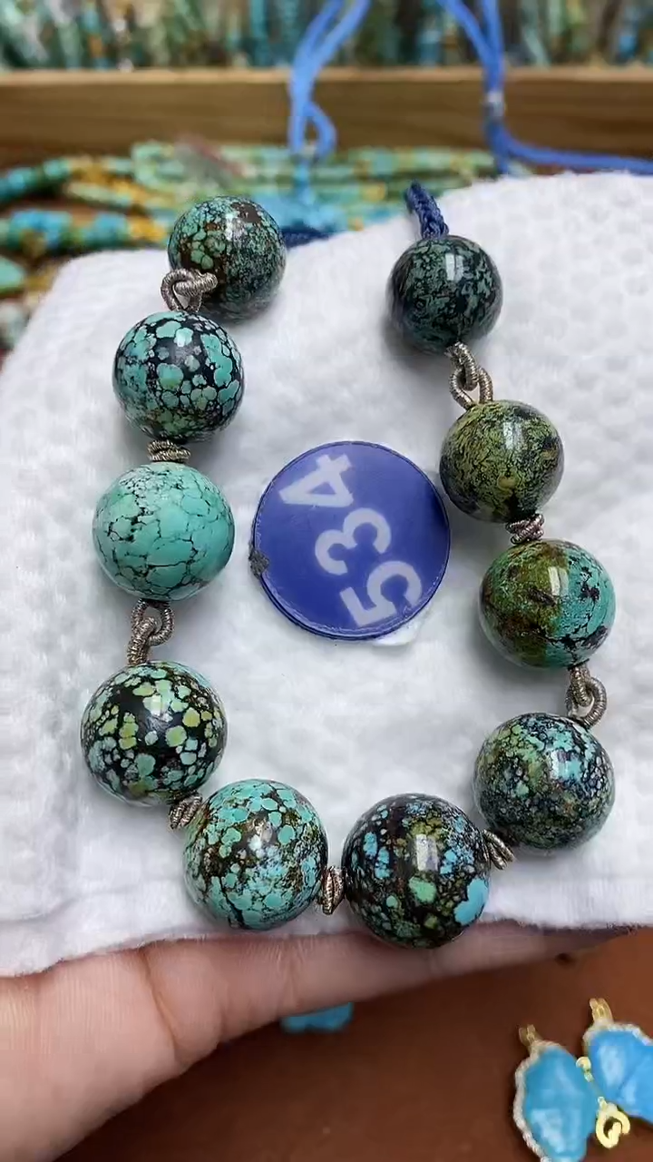 【闪购商品】绿松石项链未镶嵌534