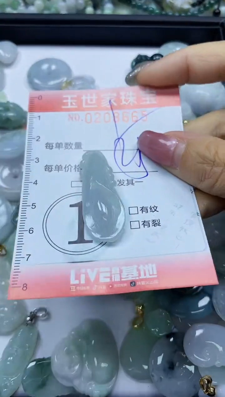 【闪购商品】翡翠颈饰未镶嵌闪购0208665