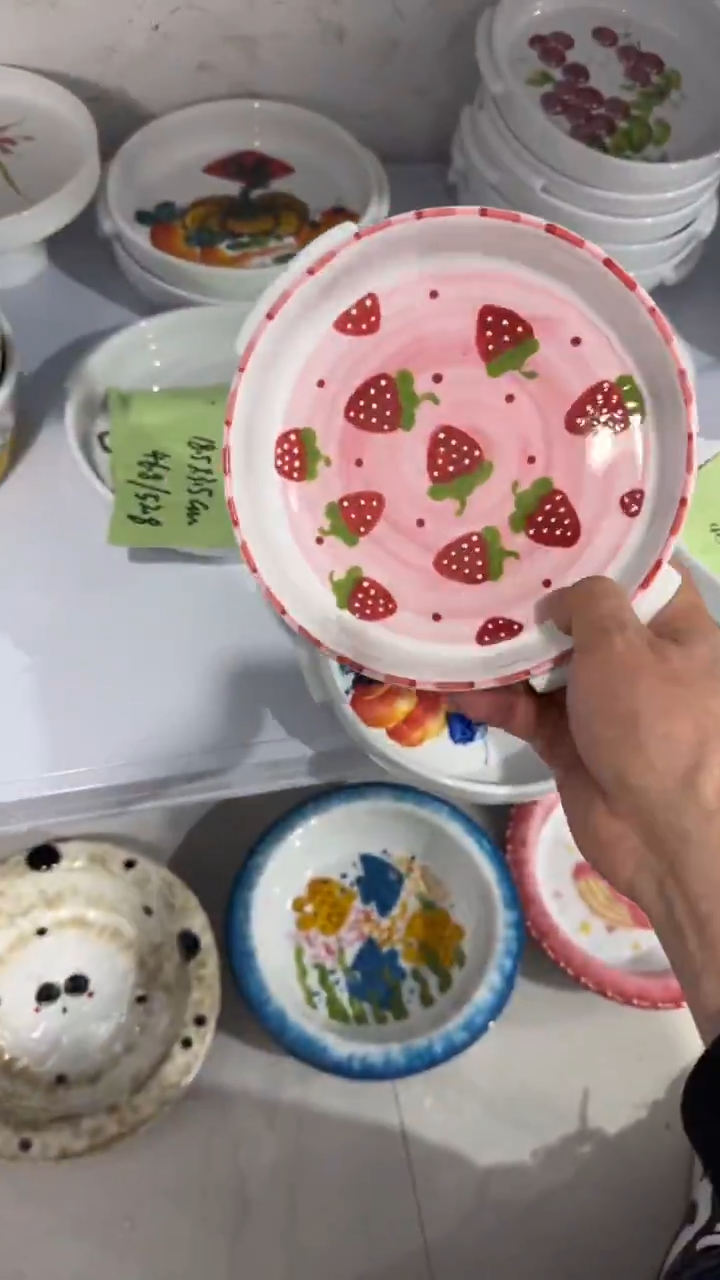 其他景德镇高温瓷（双耳年糕盘）