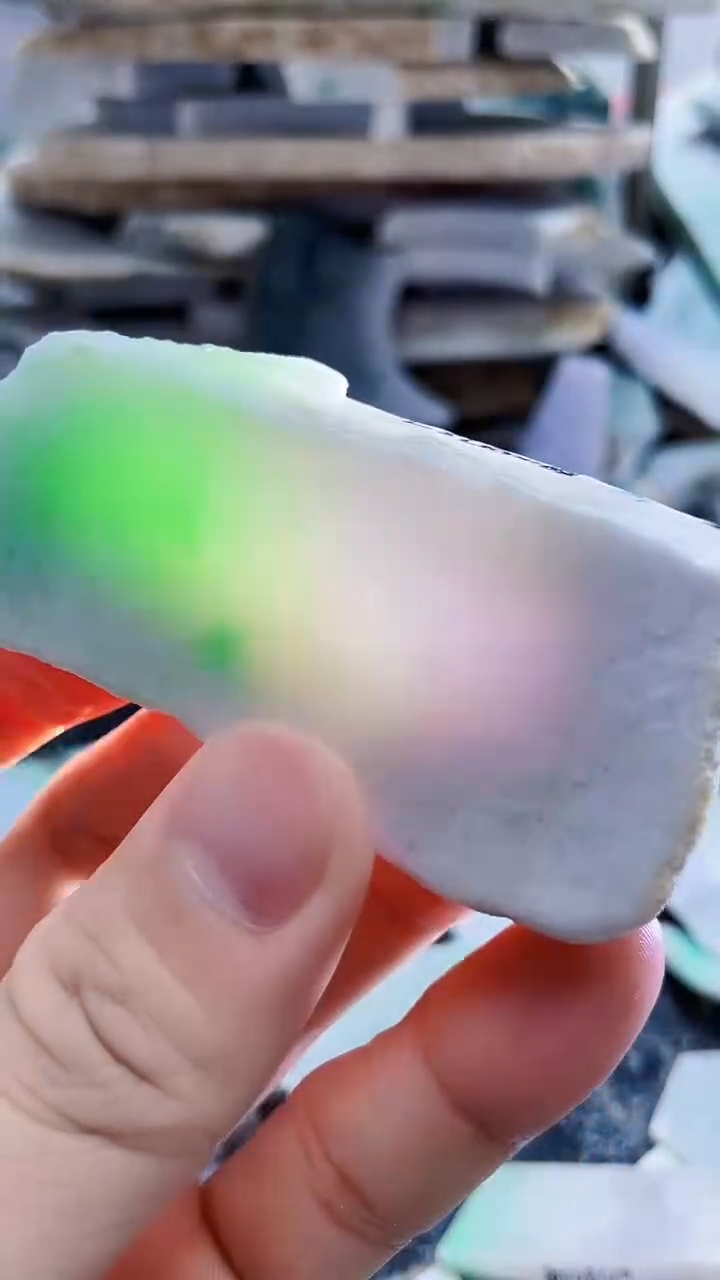 裸石翡翠天然A货翡翠板料