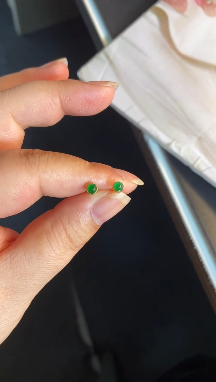 吊坠(不含链)银S925镶嵌翡翠1