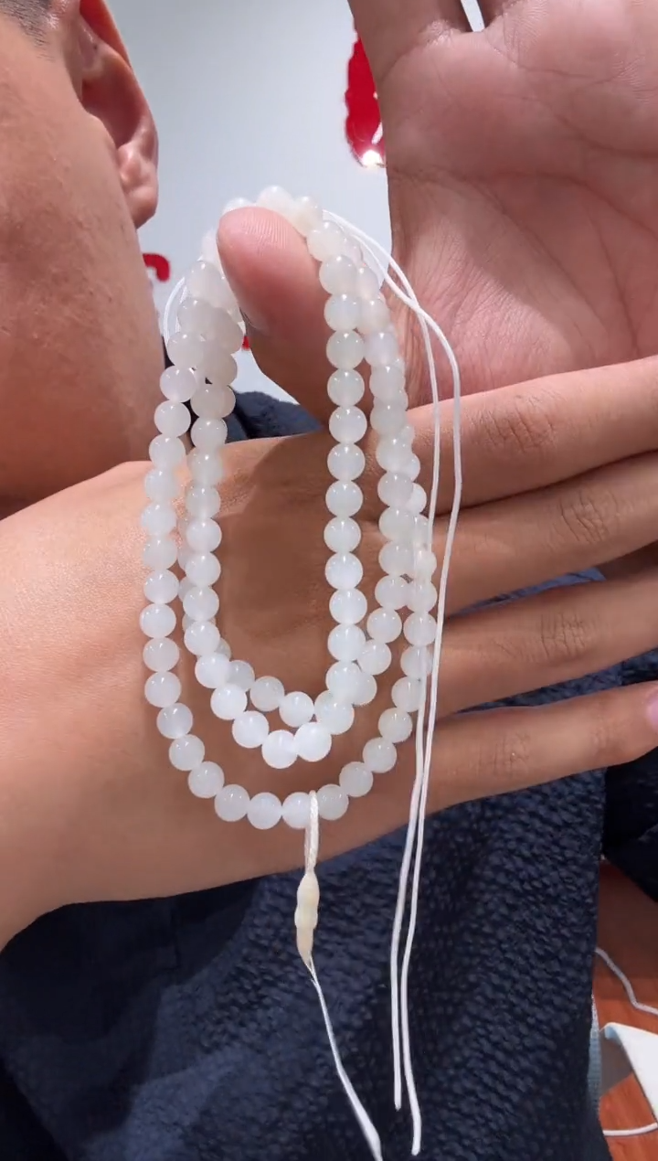 和田玉未镶嵌项链1661白玉链