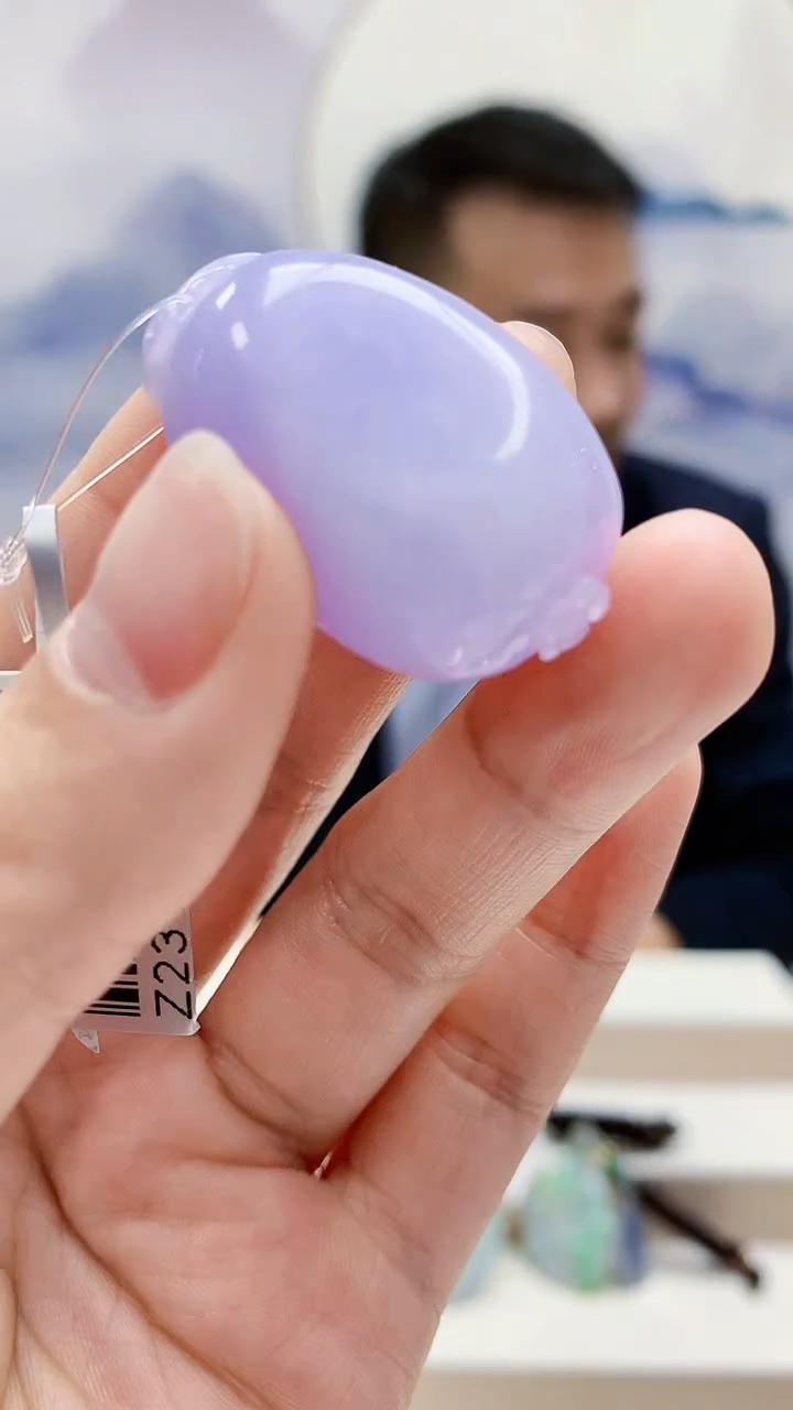 未镶嵌定制翡翠5174lr-毛货挂件12