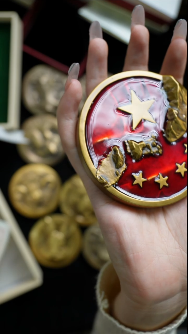 钓鱼岛是中国的 纪念铜章